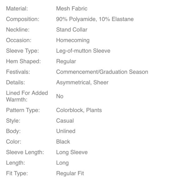 Elegant Black Lace Dress Tunic - Picture 7 of 7